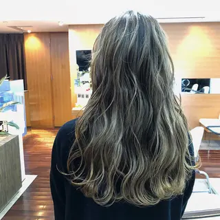 セミロング カラー パーマ/パーマ落とし 【Kouta】のヘアスタイル