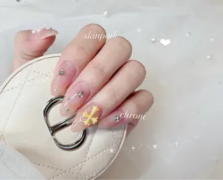 ネイル hair f.Row所属・阿部 千晶のネイルデザイン