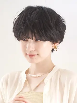 ショート パーマ 💐メンズ特化× パーマ💐早坂駆留のヘアスタイル