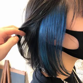 ミディアム カラー ショートショートボブ うるはのヘアスタイル
