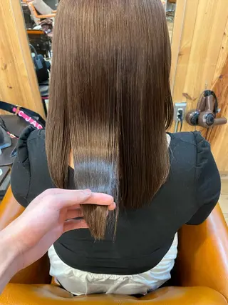 セミロング ⚪️髪質改善 縮毛 店長 コウ⚪️のヘアスタイル