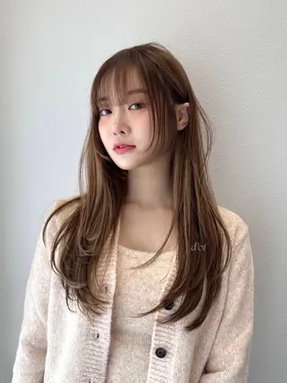 ロング Nakajima Eijiのヘアスタイル