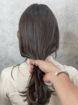 ロング カラー 【雰囲気ﾍｱ☺︎】 岩井隼人のヘアスタイル