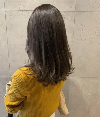 セミロング 増田 晃士のヘアスタイル