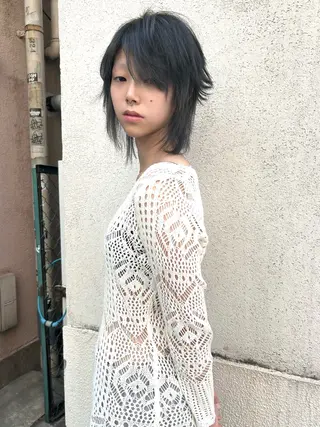 ショート 大阪/堀江/ いわもと　りゅうやのヘアスタイル