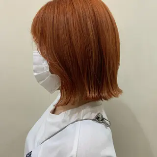 ミディアム カラー clan .のヘアスタイル