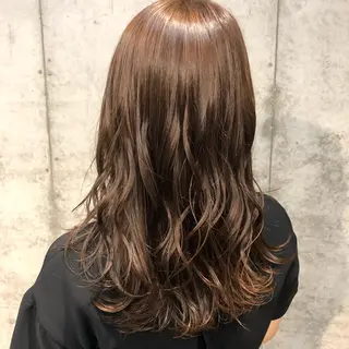 ロング 圧倒的な質感🧡 髪質改善/丸山晴菜のヘアスタイル