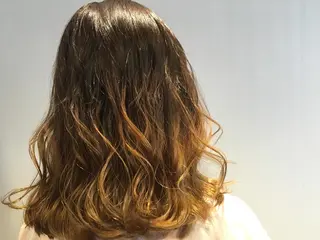 カラー 【mokuオーナー】 ちはるのヘアスタイル