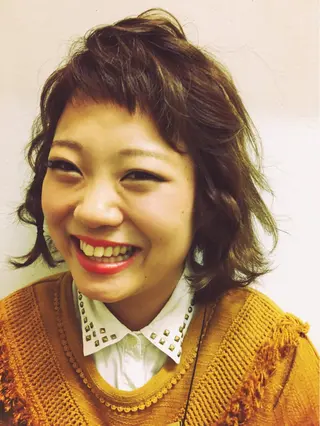 ショート ミディアム ヘアアレンジ _WHITE高槻店 yusukeのヘアスタイル