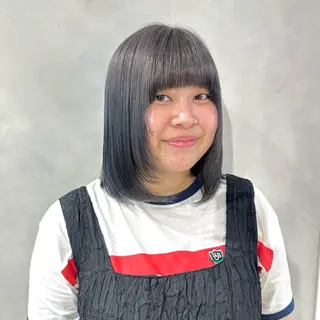 カラー デザインカラー/パー マ🦖外岡咲希🦖のヘアスタイル