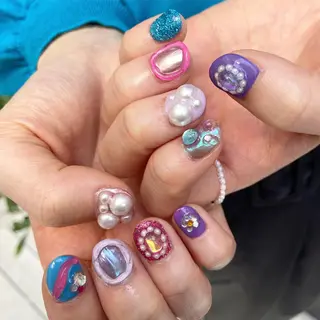 ネイル mimi nail✧︎*。のネイルデザイン