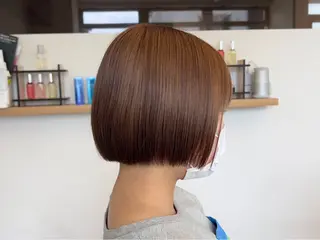 ショート カラー Ore🫧タナカマヤ /柔らかい質感カラーのヘアスタイル