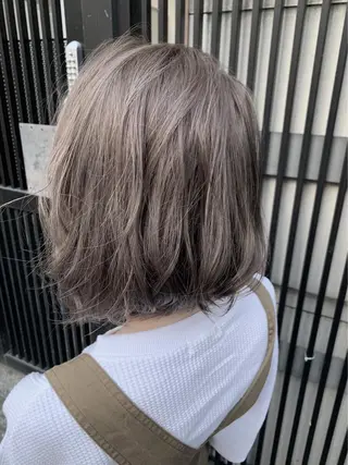 ショート カラー ヘアアレンジ 吉田裕太/ハイライト ダブルカラーのヘアスタイル