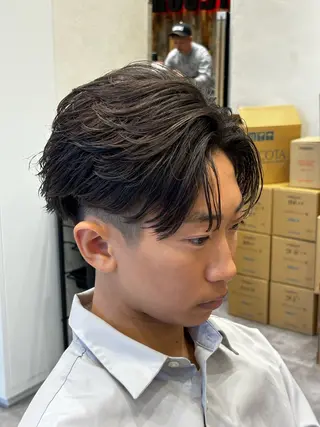 ショート パーマ メンズ mikuto メンズ/パーマのヘアスタイル