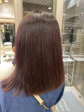 セミロング カラー Aujuaソムリエ ❤️‍🔥今吉 晃太のヘアスタイル