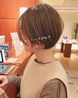 ショート 田村 奨吾のヘアスタイル