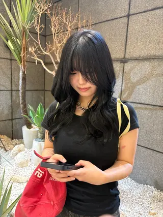 ロング yurika🎀 透明感カラー🫧のヘアスタイル