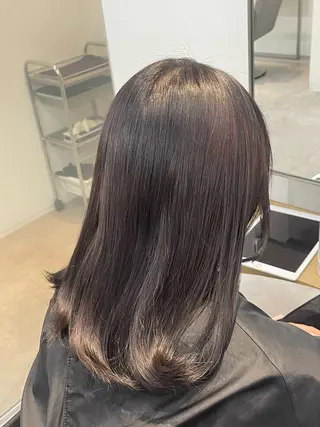 セミロング カラー 綱島/髪質改善 /艶髪/ルキヤ‎‎のヘアスタイル