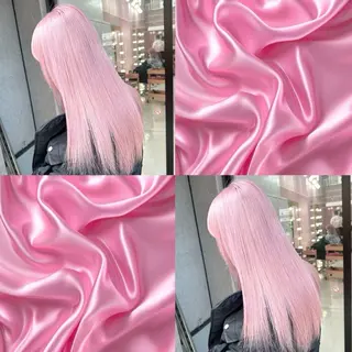 ロング 2次元カラー/ ブリーチMANATOのヘアスタイル