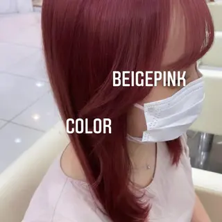 セミロング カラー エクステ🩵ブリーチ 韓国ヘア🩵KAEのヘアスタイル