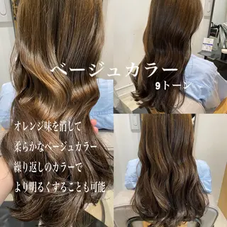 ロング カラー 🎀透明感ナチュラル ガーリー🎀yuhiのヘアスタイル