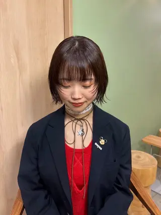ショート ʜᴀʀᴜɴᴀ /透明感カラーのヘアスタイル
