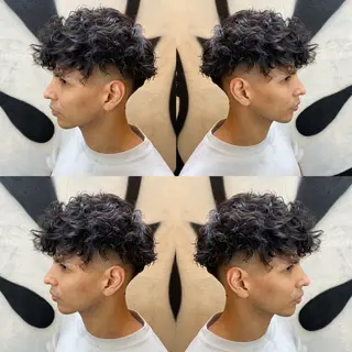 ショート パーマ メンズ 1ｍｍも妥協しない 圧倒的メンズカットのヘアスタイル