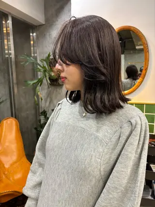 ミディアム カラー mei   【6/5 ゴブンノロク】のヘアスタイル