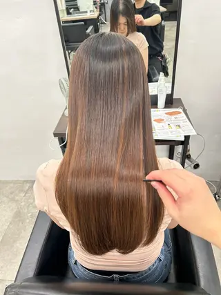 ロング 髪質改善/透明感 カラー/メンズ/優真のヘアスタイル