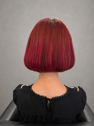 ミディアム Meg/艶髪カラー× 髪質改善/中崎町のヘアスタイル