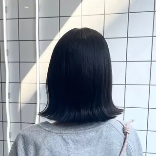 セミロング カラー パーマ ヘアアレンジ メンズ mona/ ストレートスタイル✨のヘアスタイル