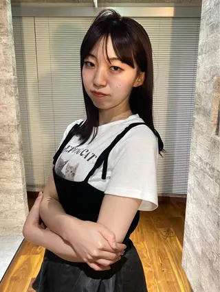 ミディアム カラー mai / linoah˚✧のヘアスタイル