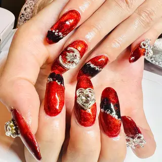 ロング Nail Salon midnightのネイルデザイン