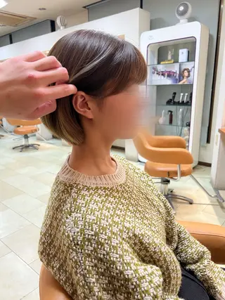 ショート 吉澤大和 カット/カラーのヘアスタイル