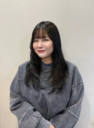 ロング 赤池 日菜子のヘアスタイル