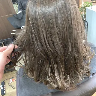 セミロング カラー ish by fan .代表✂️木谷宏夢のヘアスタイル