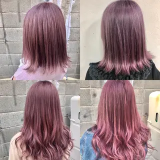 カラー ライブトレア YOSHIKIのヘアスタイル