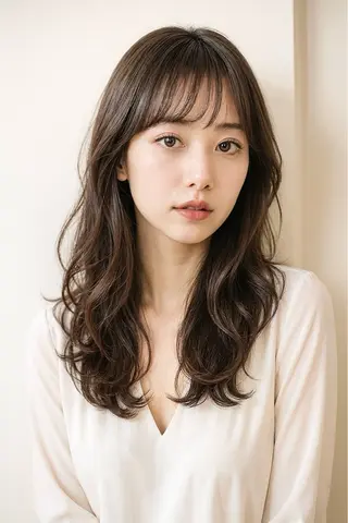 ロング カラー 田村和範/似合わせ カラー/髪質改善のヘアスタイル