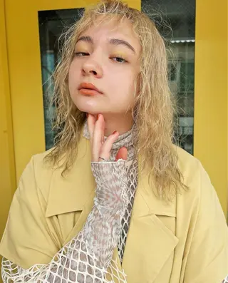 ロング カラー haco＋所属・圧倒的デザイン力 店長🎨RENAのヘアスタイル