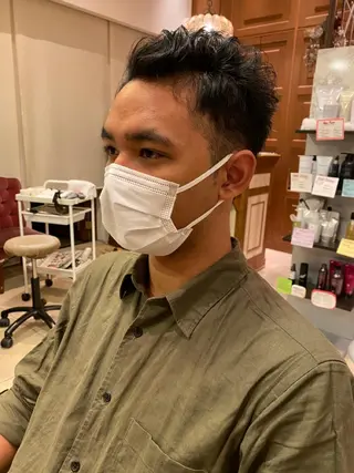 メンズ sakamoto sayaのヘアスタイル
