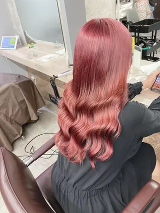ロング カラー ✨美髪矯正×髪質改善 🍎カイト🍎渋谷のヘアスタイル