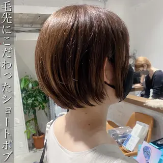 ショート ✨圧倒的満足度◎ 小顔美人ショート✨佃のヘアスタイル