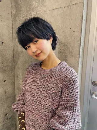 ショート カラー センスをお届けします 大谷将生infpのヘアスタイル