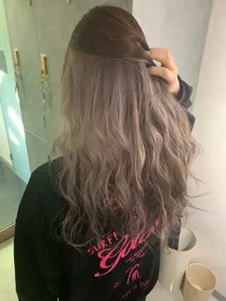 ロング カラー カラーなら川嶋宏旭✨ salonLEPIAのヘアスタイル