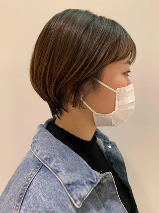 ショート 鳥越 一希のヘアスタイル