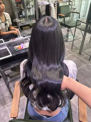 カラー AYANE 韓国ヘア /レイヤーカットのヘアスタイル