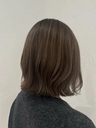 カラー 大人カラー✳︎ボブ 横関由美のヘアスタイル