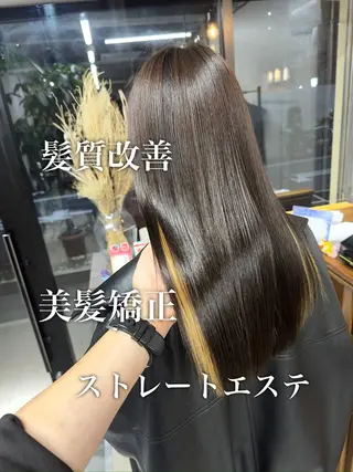 セミロング darts所属・松永 雄樹のヘアスタイル