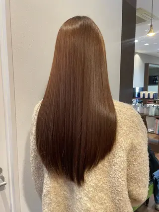 ロング カラー 神山 ゆきのヘアスタイル