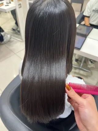 ロング カラー 【暖色カラー特化】 中山由梨のヘアスタイル